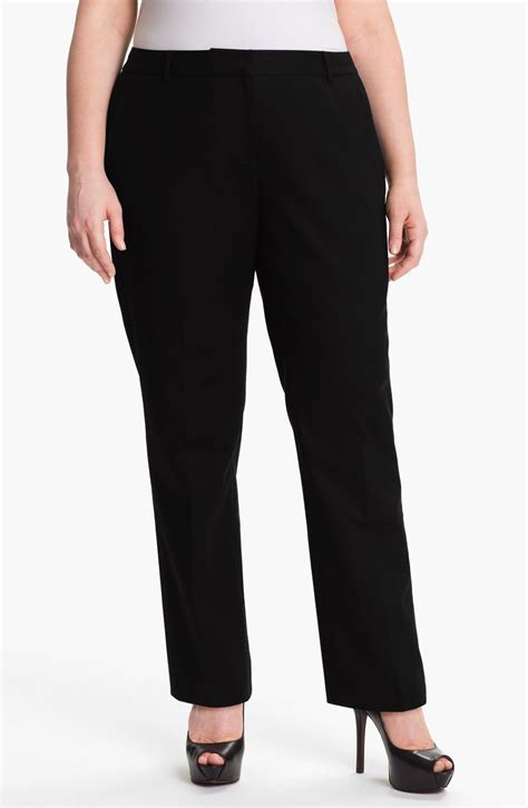 michael kors womens printed pants|Michael Kors straight leg pants.